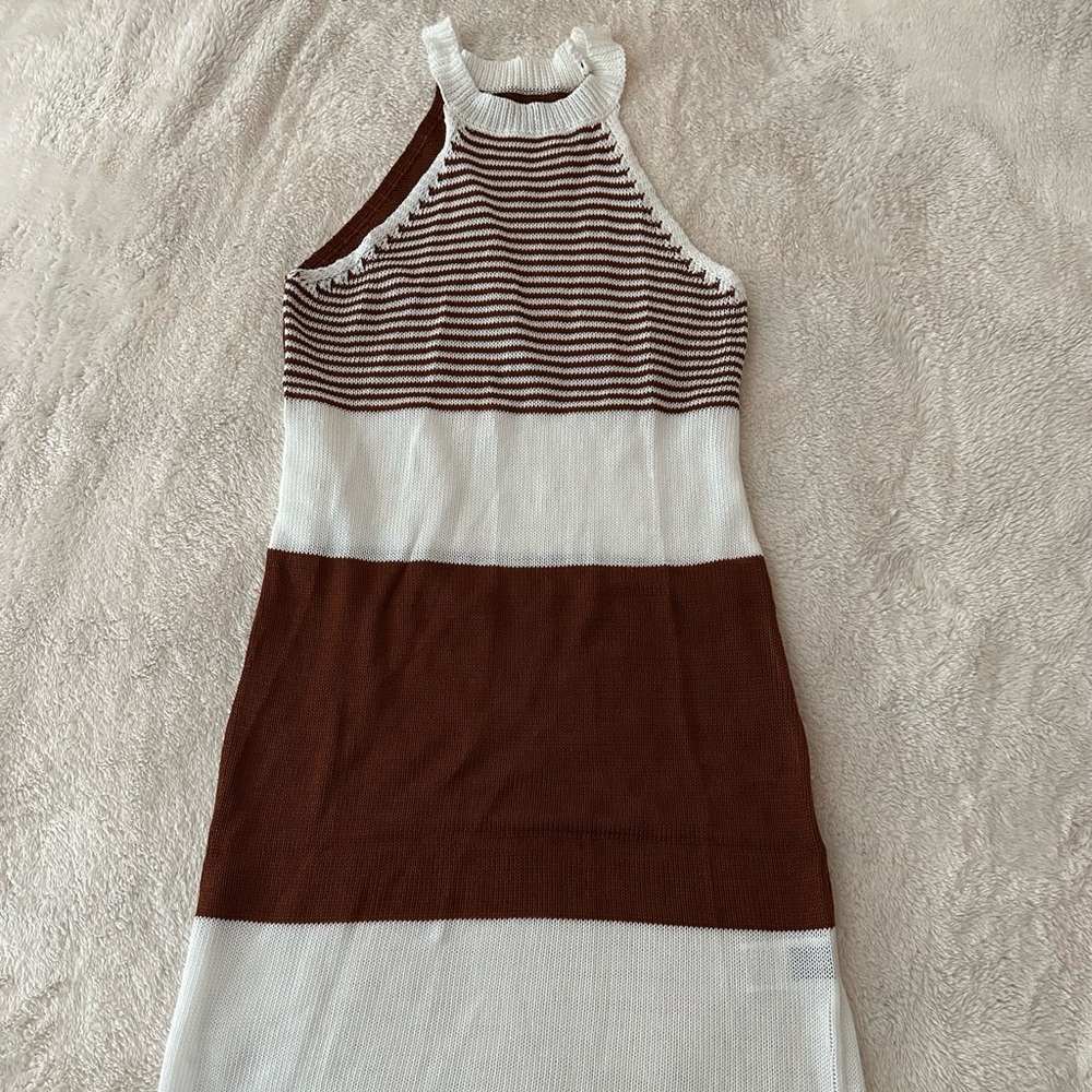 Haltered dress